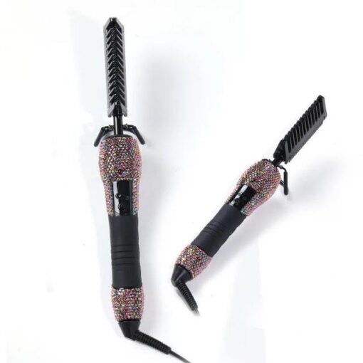 fancyNflawless diamond studded hot comb - Image 6