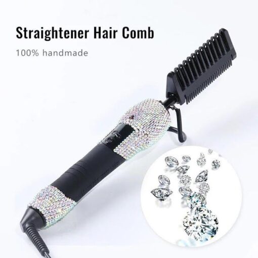 fancyNflawless diamond studded hot comb - Image 8