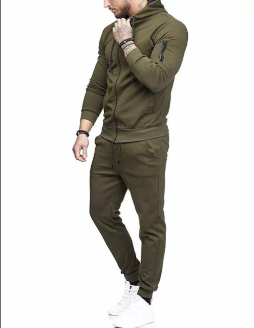 Men's Stylish and Fitted Sweatsuit - Image 3