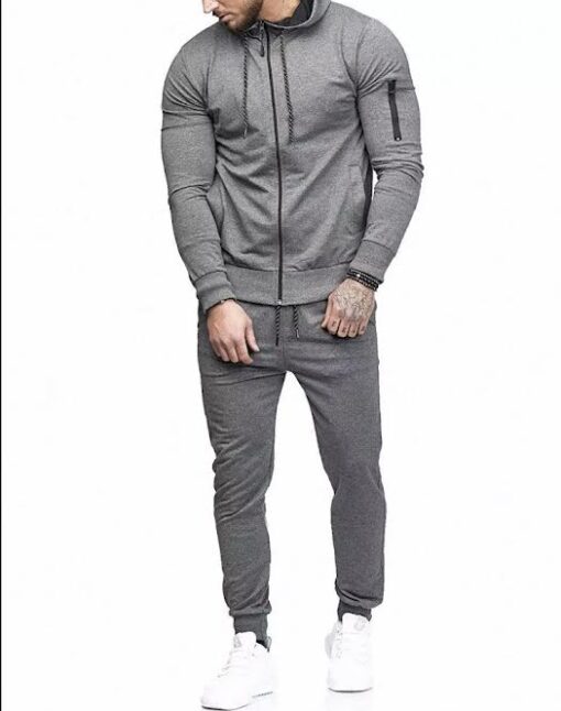 Men's Stylish and Fitted Sweatsuit - Image 2