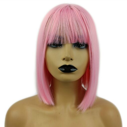 Women Basic Air Bangs ​Short Straight Wig - Image 2