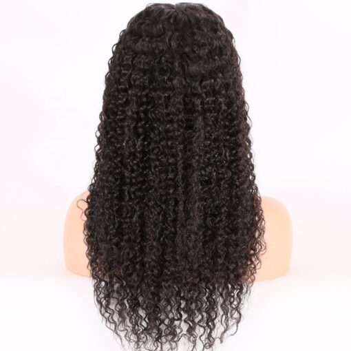 Gorgeous wavy 13X6 deeper parting lace frontal wig remy human hair brazilian hair wigs for black women - Image 3