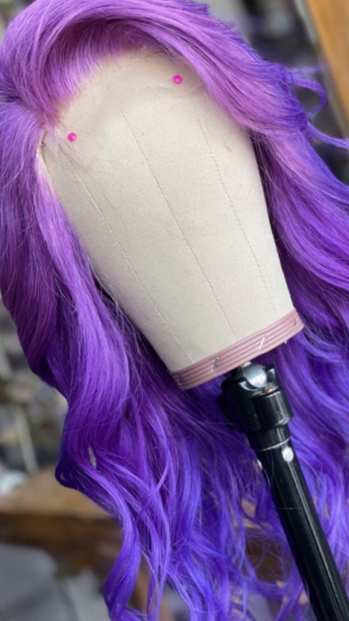 Violet ombré  - HD Lace Frontal Wig