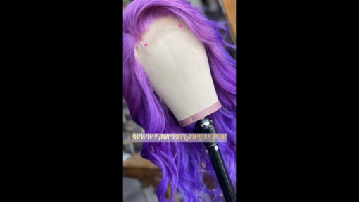 Violet ombré  - HD Lace Frontal Wig - Image 3