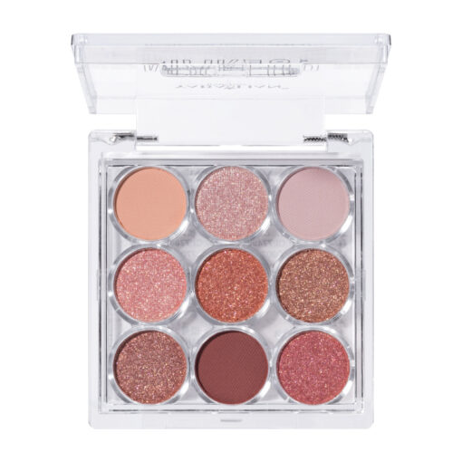 Women'S Fashion Matte Pearl Glitter Powder Nine-Color Eyeshadow Palette - Image 2