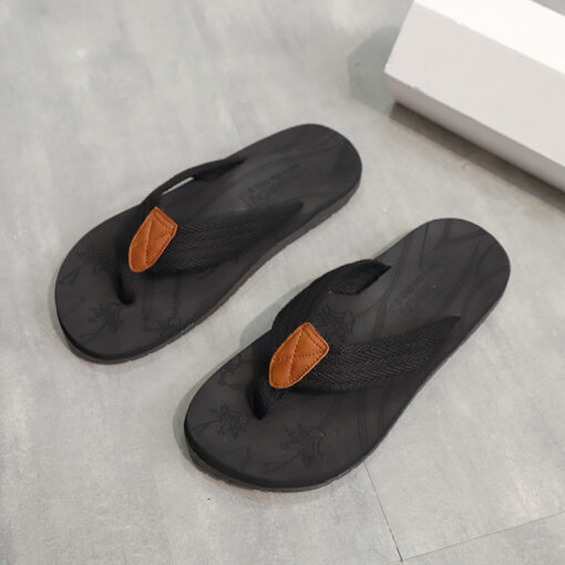 Men'S Fashion Flip Flops Soft Bottom Slippers