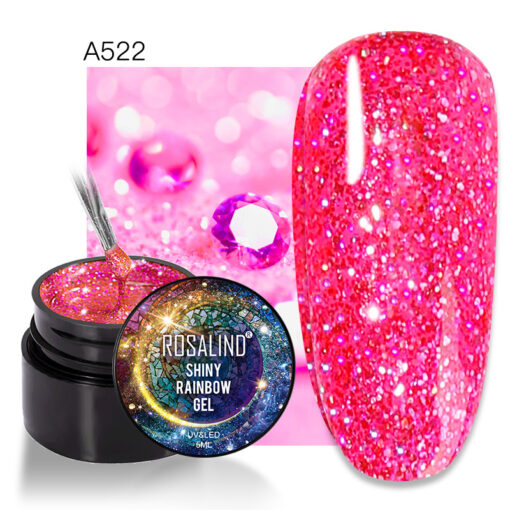 Fashion Multicolor Glitter Nail Glue - Image 2