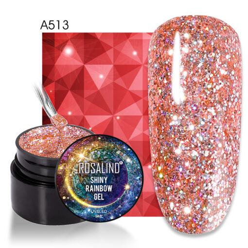 Fashion Multicolor Glitter Nail Glue - Image 11