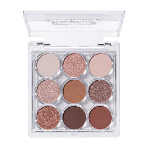 Women'S Fashion Matte Pearl Glitter Powder Nine-Color Eyeshadow Palette - Image 5