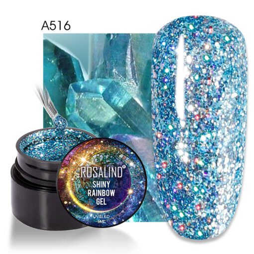 Fashion Multicolor Glitter Nail Glue - Image 8