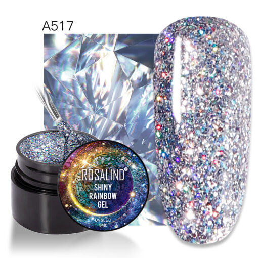 Fashion Multicolor Glitter Nail Glue - Image 7