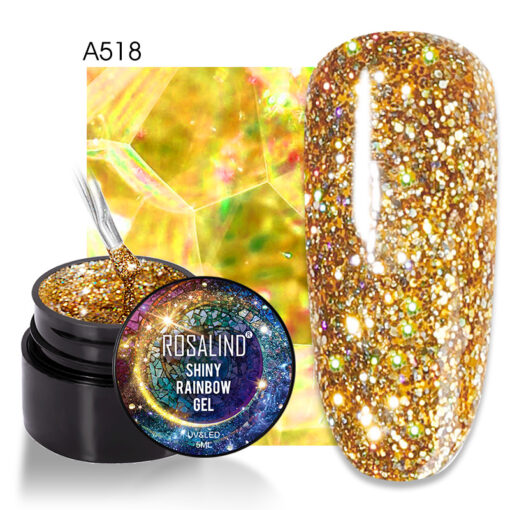 Fashion Multicolor Glitter Nail Glue - Image 6