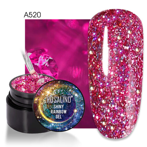 Fashion Multicolor Glitter Nail Glue - Image 4